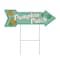 Signmission Pumpkin Patch Arrow Yard Sign Funny Home Decor 36in Wide C-ARROW12-999658 - alternate 1